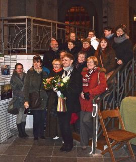 Zuschauen und Daumendrücken für Benjamin Saupe und seine Prüfung in Orgelvariationen Dom Greifswald (mit Auszeichnung bestanden!)